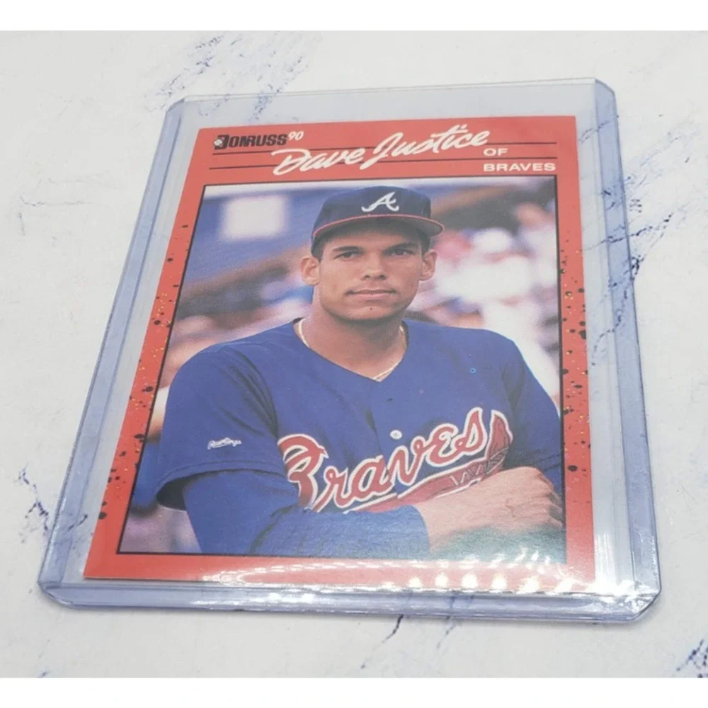 1990 Donruss #704 Dave Justice Atlanta Braves